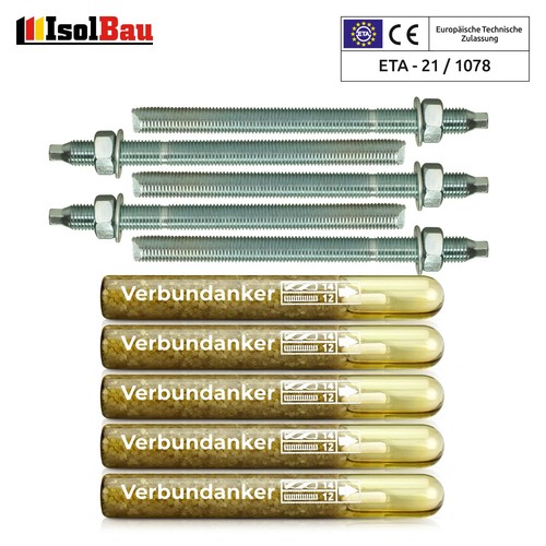 Set verbundankerpatrone m12 - set,