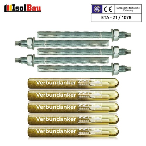 Set verbundankerpatrone m8 - set,